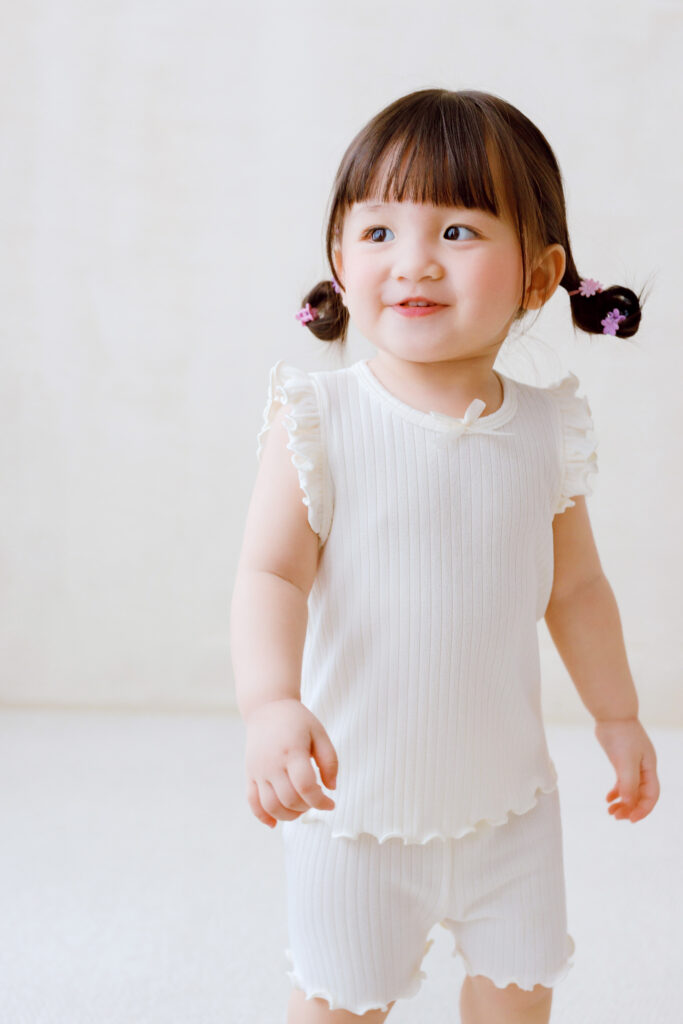 Bộ thông hơi cánh tiên bé gái